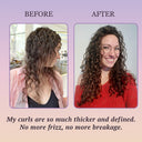 Testimonial — no more frizz (curls)